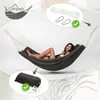 Doppel-Hängematte Boho 200x150 cm mit Tragetasche – bis 240 Produktbild-Vorschau 2