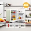 TZS First Austria - Mini frigo retrò da 40 L silenzioso - Anteprima dell’immagine prodotto 5