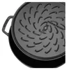 Staub 40511-472, 3,7 l, Schwarz, Eisenguss, Emaille, Produktbild-Vorschau 6