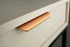 Edelstahl Möbelgriff 130 mm in Kupfer mit mattem Finish – Produktbild-Vorschau 2