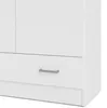 Amylya - Armoire polyvalente 2 portes, 79x170h cm blanc, un Voir les images du produit 9