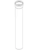 Poloplast Rohr, POLO-KAL NG, DN110, 110x750mm, PP-MD, blau, Produktbild-Vorschau 3