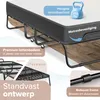 ELONEO Opklapbed met matras, 90x200 cm Productafbeelding-voorbeeld 4