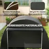 Outsunny Garagenzelt 245x120x200 cm wasserdicht Produktbild-Vorschau 4