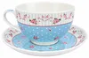 Juego de té Taza y tetera de porcelana 400ml para mujer Vista previa de la imagen del producto 4