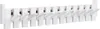HOME DELUXE Garderobenleiste PORTE - 80 x 3,5 x 15 cm, Weiß Produktbild-Vorschau 1