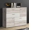 Kommode Sideboard SKIVE Optik: Sandeiche / Weiß von Forte Produktbild-Vorschau 10