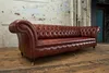 Chesterfield Polster Sofas Design Luxus Couch Sofa 4 Sitzer Produktbild-Vorschau 1