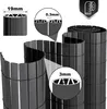Jayseuw PVC rohož na ochranu soukromí W-konstrukce výztužná Náhled obrázku produktu 2