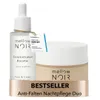 mellow NOIR Anti-Falten Nachtpflege Duo - Hyaluronserum mit Produktbild-Vorschau 1