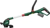 A cordless grass trimmer is shown against a white background. Produktbild-Vorschau