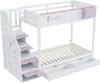 Letto a castello Sweiko per bambini 90x200 cm, con motivi Anteprima dell’immagine prodotto 13