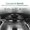 Emerio cafetière avec carafe en verre – 5 tasses – 0,6 L Voir les images du produit 5
