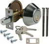 Einsteckschloss FEINZ D101 Silber Robust Sicher für Türen Produktbild-Vorschau 1