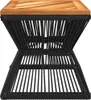 The Living Store Couchtisch mit Drahtgestell Schwarz Produktbild-Vorschau 7