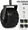 Sekey 200 kg Schwerlast Bollerwagen Faltbar, mit 17x10 cm Produktbild-Vorschau 2