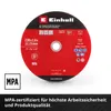 Einhell 3-tlg. Dünntrennscheiben für Metall, Ø 230 x 2 mm Produktbild-Vorschau 4