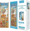 3D puzzle, knižný výklenok Cesta s vetrom, drevo, Náhľad obrázku produktu 2