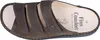 A top-down view of a brown sandal. Anteprima dell’immagine prodotto