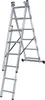 Krause Corda Mehrzweckleiter mit Treppenfunktion 3x6 Produktbild-Vorschau 2