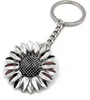 Onwomania Sonnenblume Blüte Pflanze Schlüsselanhänger Produktbild-Vorschau 1