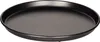 A black, round crisping plate with a raised rim, shown from a slightly elevated angle against a white background. Anteprima dell’immagine prodotto
