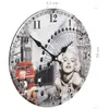 vidaXL Wanduhr Vintage Marilyn Monroe 30 cm Produktbild-Vorschau 6