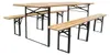 Pivní set 220 x 50 x 25 cm | 3 nohy na lavici Náhled obrázku produktu 2