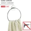 WENKO Wand Handtuch Halter ohne bohren Ring Stange Bad Produktbild-Vorschau 2
