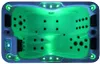 Outdoorwhirlpool Modena Weiß inkl. Abdeckung - 205 x 130 x Produktbild-Vorschau 15