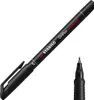 A black marker pen is shown diagonally against a white background, with a close-up of its tip to the right. Náhled obrázku produktu