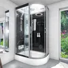 Dusche Duschkabine D60-73T3R-EC Duschtempel Sauna 80x120 cm Produktbild-Vorschau 3