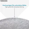 RUBBERNECK Auflagekissen Rutschfeste Filz Sitzkissen rund, Produktbild-Vorschau 2