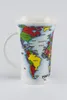 Dunoon Jumbobecher Glencoe Map of World Weltkarte für 500ml Produktbild-Vorschau 5