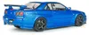 Solido 421438283 Nissan Skyline GT-R R34 Z-Tune 1998 blau Produktbild-Vorschau 4