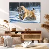 Bild auf Leinwand - Leinwandbild - tiger tier - 165x110cm - Produktbild-Vorschau 7