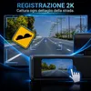 AutoSky 2K Dashcam Car Camera con WLAN G Sensor Loop Anteprima dell’immagine prodotto 2
