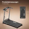 3-in-1 Klapp-Laufband , 136kg, 12 km/h, LED-Display, 12 Produktbild-Vorschau 3