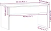 vidaXL Konferenčný stolík biely 102x50,5x52,5 cm Drevo Náhľad obrázku produktu 8