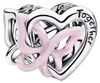 Pandora Charm Damen Herz und Schmetterling Sterling-Silber Produktbild-Vorschau 2