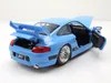 Jada Toys 253203080 Porsche 911 GT3 RS niebieski Fast & Podgląd zdjęcia produktu 5