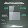 Mai & Mai Duschwand für Dusche Duschabtrennung 120x200cm Produktbild-Vorschau 3
