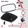 KOTARBAU® Zrkadlo pre traktory Univerzálne 14,5 x 23 cm PVC Náhľad obrázku produktu 4