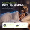Juskys Gewichtsdecke 135x200 – weiß, schwere Therapiedecke Produktbild-Vorschau 2