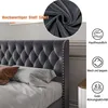 CDGlobal Polsterbett 140x200cm mit Lattenrost, Produktbild-Vorschau 5