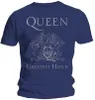 Queen Greatest Hits II Blue XL T-Shirt Produktbild-Vorschau 2