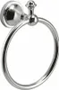 A chrome towel ring mounted on a white background. Anteprima dell’immagine prodotto