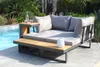 Salon de jardin 4 places en bois d' et aluminium Voir les images du produit 2