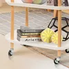 CMYbabee Servierwagen Barwagen Beistellwagen Wagen Mit 3 Produktbild-Vorschau 11