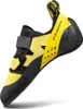 Kletterschuh Katana von La Sportiva; gelb-schwarz; mit Klettverschluss und P3-System für optimale Passform. Produktbild-Vorschau